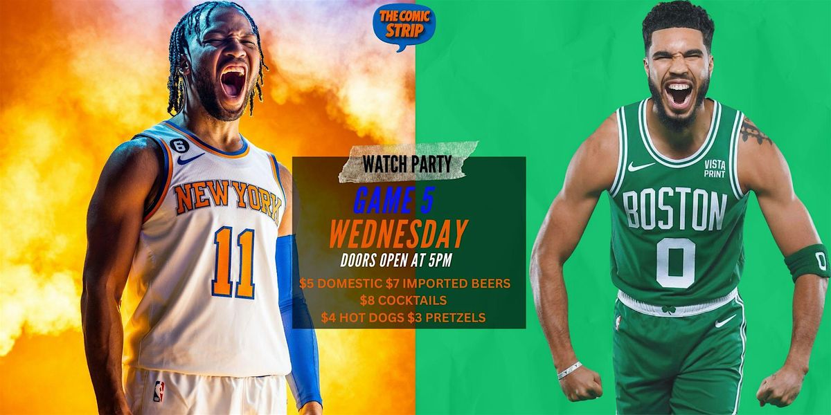 The Comic Strip Courtside: Knicks Game 5 Takeover | Event in New York | AllEvents