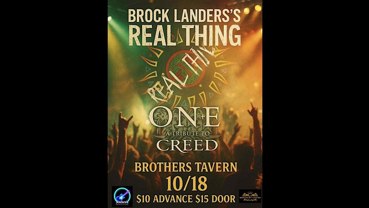 Alice In Chains Tribute- Brock Landers Real Thing & Creed Tribute - ONE | Event in Milford | AllEvents