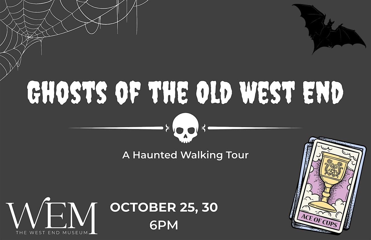 Ghosts of the Old West End: A Haunted Walking Tour, 25 October | Event in Boston | AllEvents