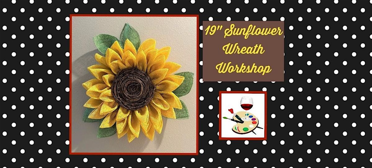 Sunflower Wreath Workshop, 3 August | Event in Canby | AllEvents