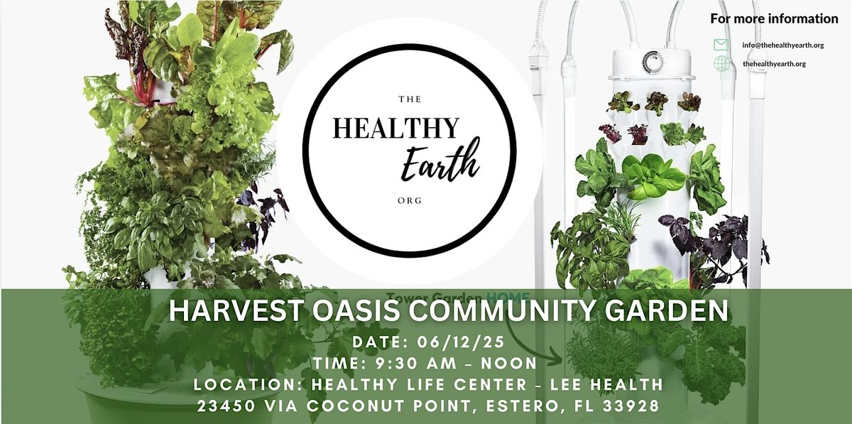 Harvest Oasis Community Garden, 12 June | Event in Estero | AllEvents