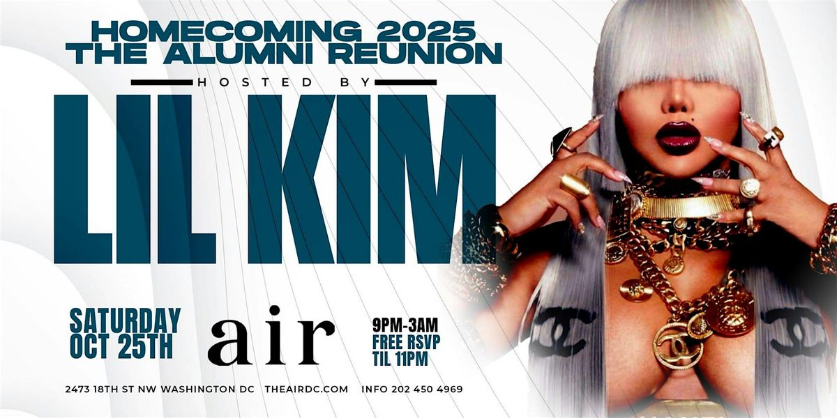 LIL KIM HOSTS HU HOMECOMING ALUMNI REUNION AT AIR, 25 October | Event in Washington | AllEvents
