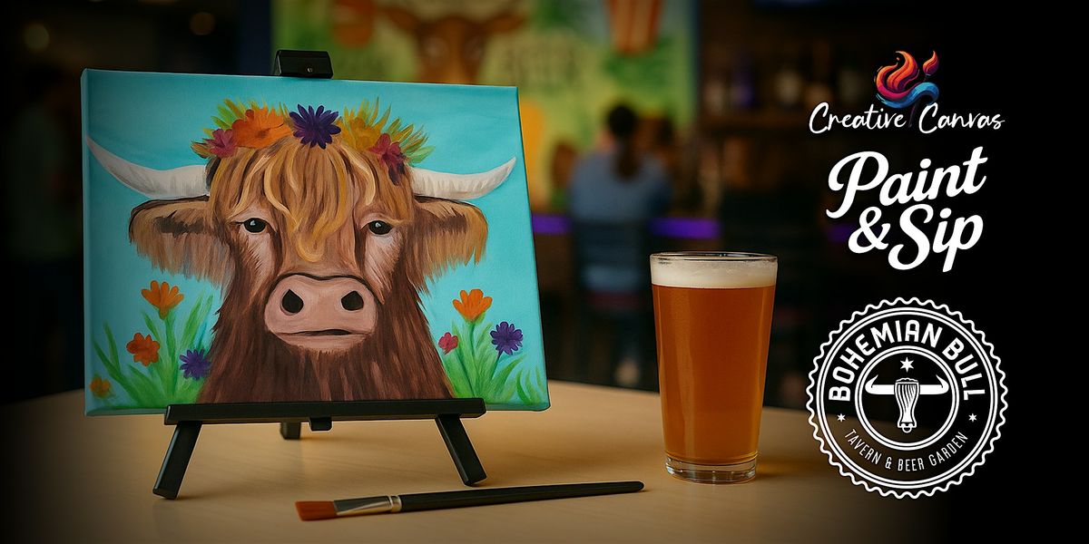 Paint＆Sip at Bohemian Bull, 21 October | Event in Greenville | AllEvents