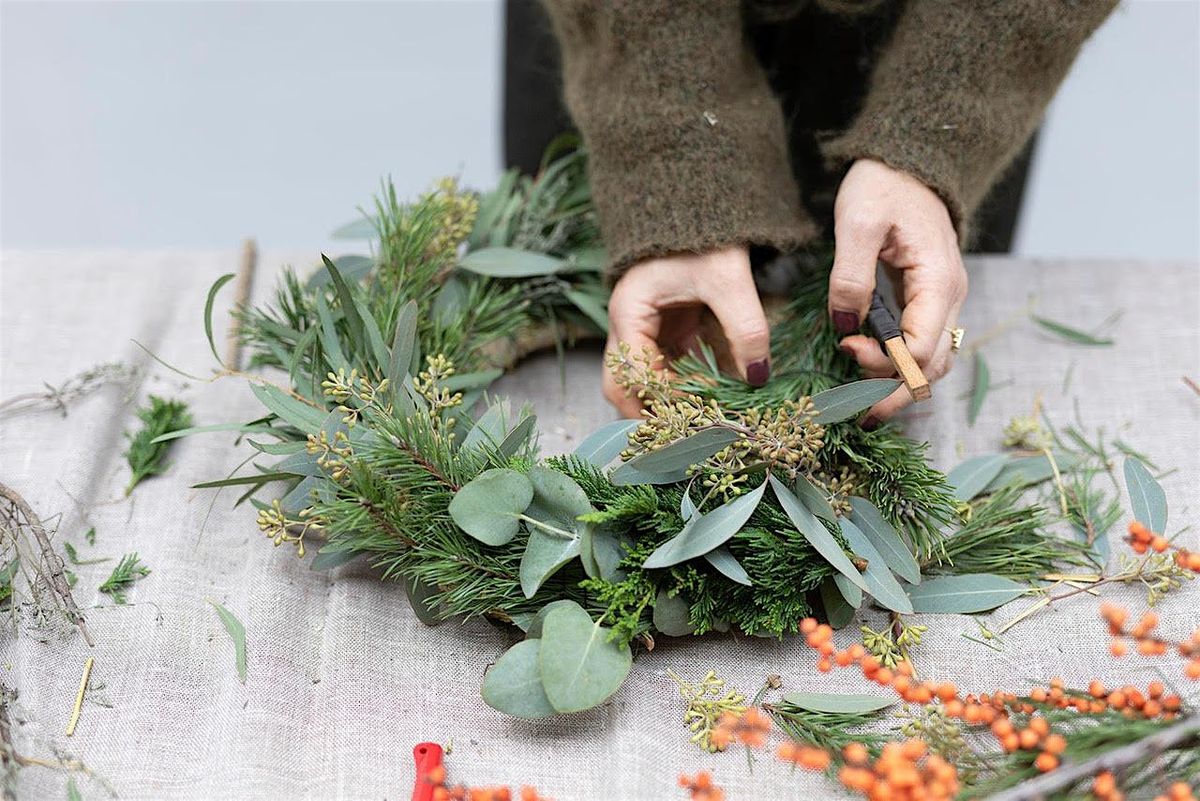 Christmas Wreath Workshop with Memorylane Flower Studio, 3 December | Event in Amsterdam | AllEvents