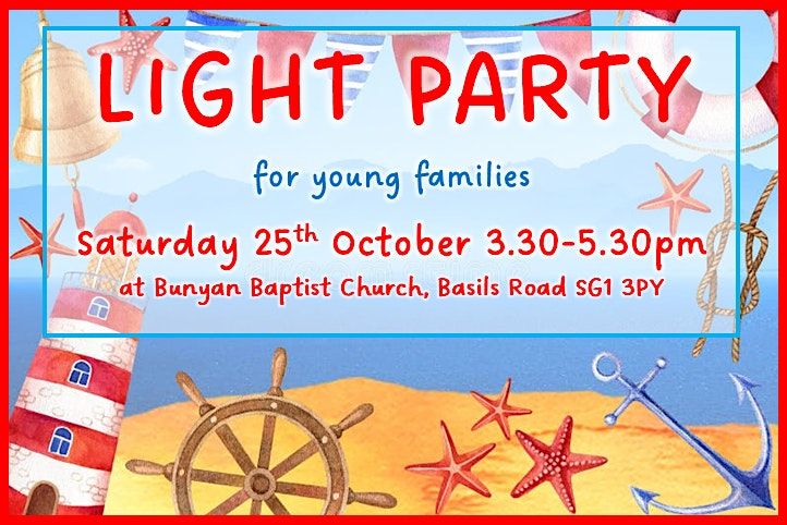 Light Party 2025, 25 October | Event in Stevenage | AllEvents