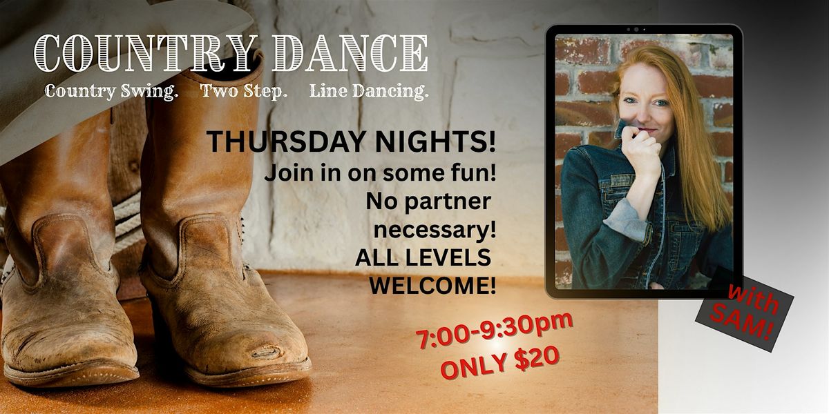 Beginner & Intermediate Line Dance/Country 2-Step, 22 January | Event in Napa | AllEvents