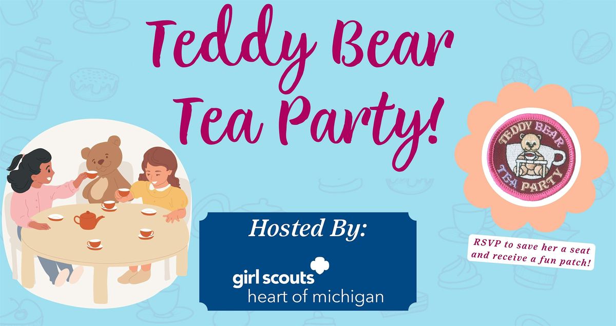 Bay County Pre-K Teddy Bear Tea Party with Girl Scouts, 4 June | Event in Bay City | AllEvents