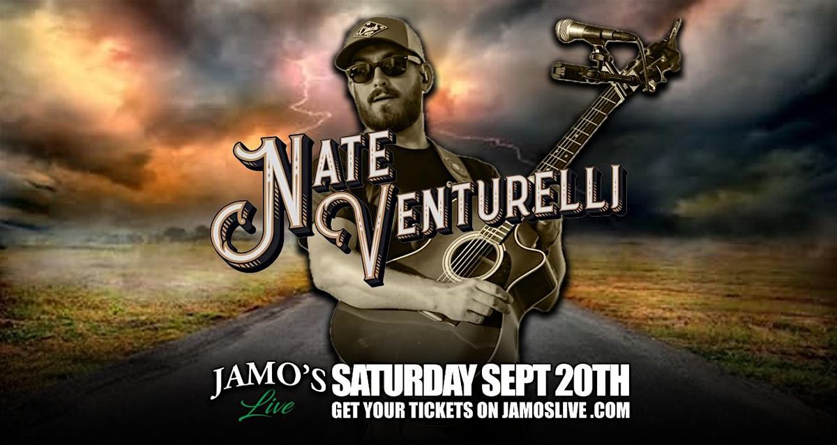 Nate Venturelli at Jamo's Live, 20 September | Event in Mokena | AllEvents