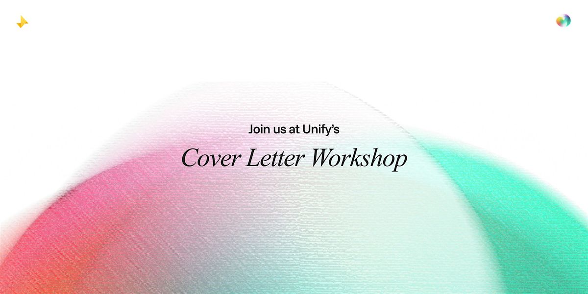Cover Letter Workshop with Unify, 1 November | Event in Surrey | AllEvents