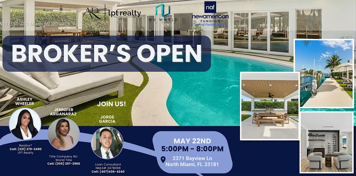 BROKER’S OPEN, 22 May | Event in North Miami | AllEvents