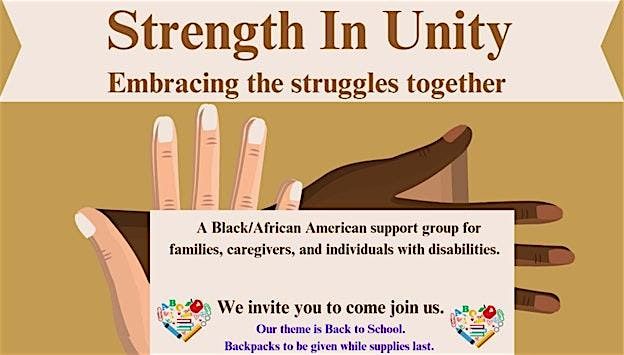 Strength IN Unity Support Group, 16 August | Event in West Covina | AllEvents