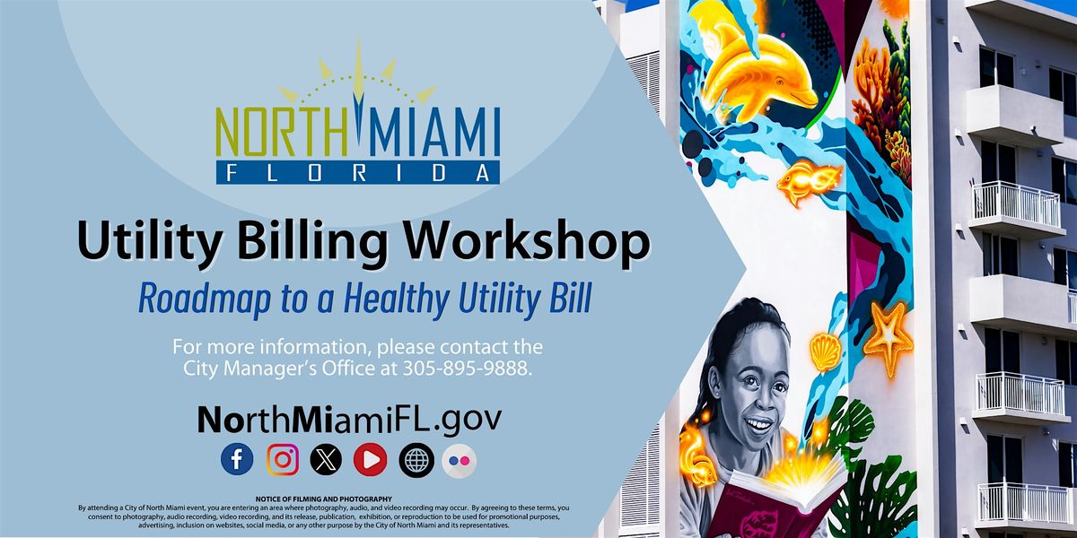 Utility Billing Workshop | 10/08/2025, 8 October | Event in North Miami | AllEvents