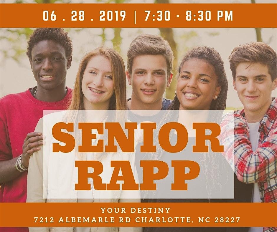7th Annual - Senior Rapp, 27 June | Event in Charlotte | AllEvents