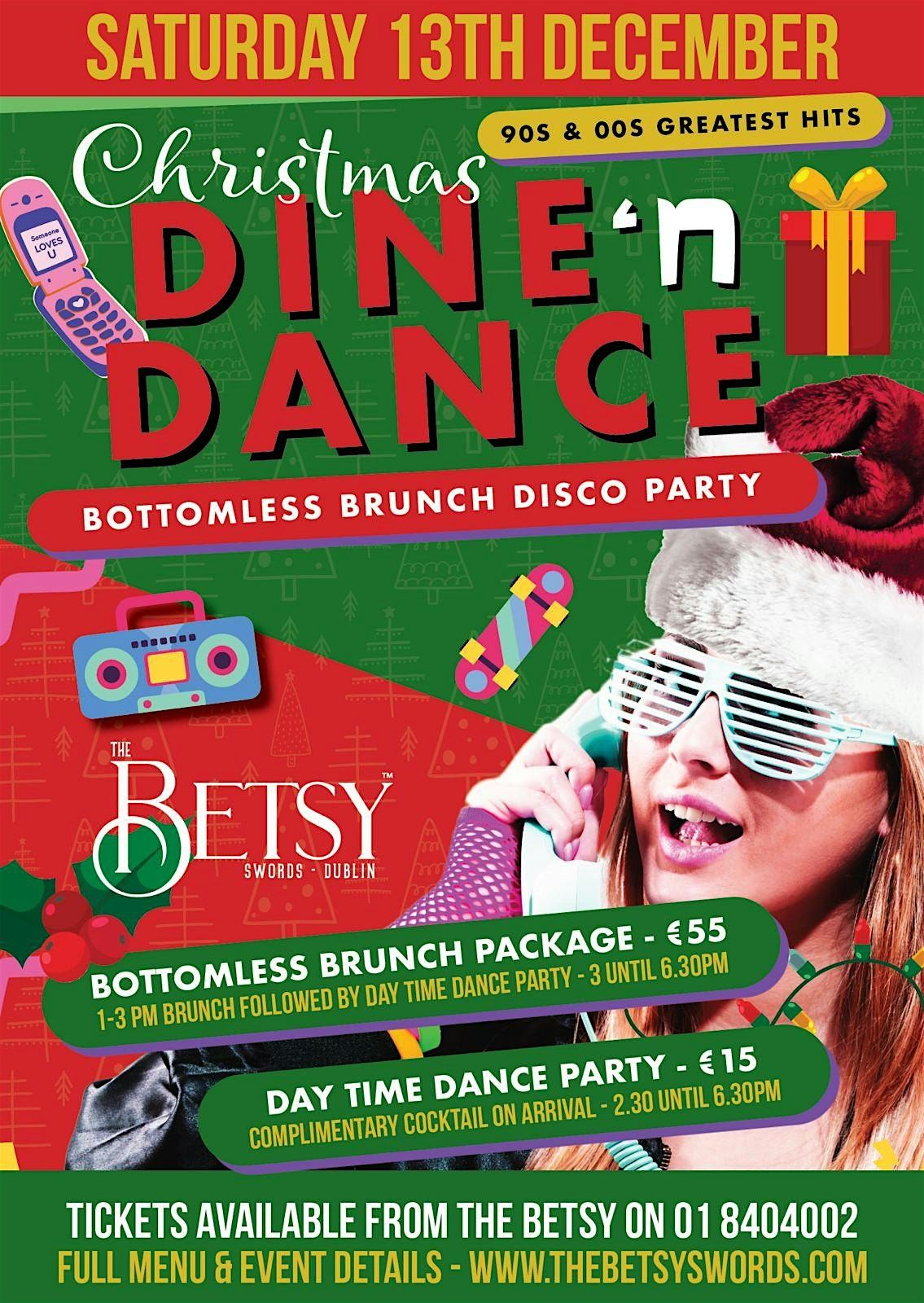 Dine n Dance Christmas Special, 13 December | Event in Swords | AllEvents