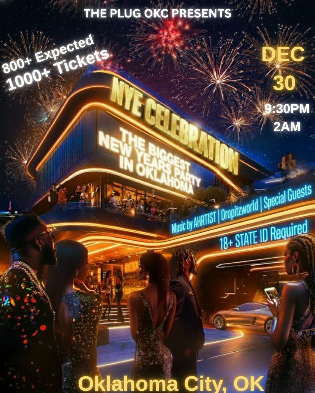 The Biggest PRE-NYE Party In OKLAHOMA, 30 December | Event in Oklahoma City | AllEvents