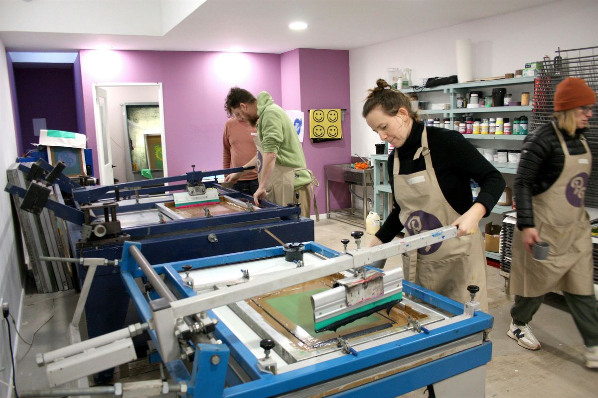 Introduction to screen printing — one day class, 10 May | Event in Bedminster | AllEvents
