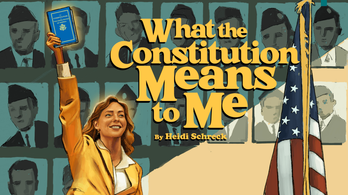 What the Constitution Means to Me at Reston Community Center - Leila Gordon Theatre, 26 March | Event in Reston
