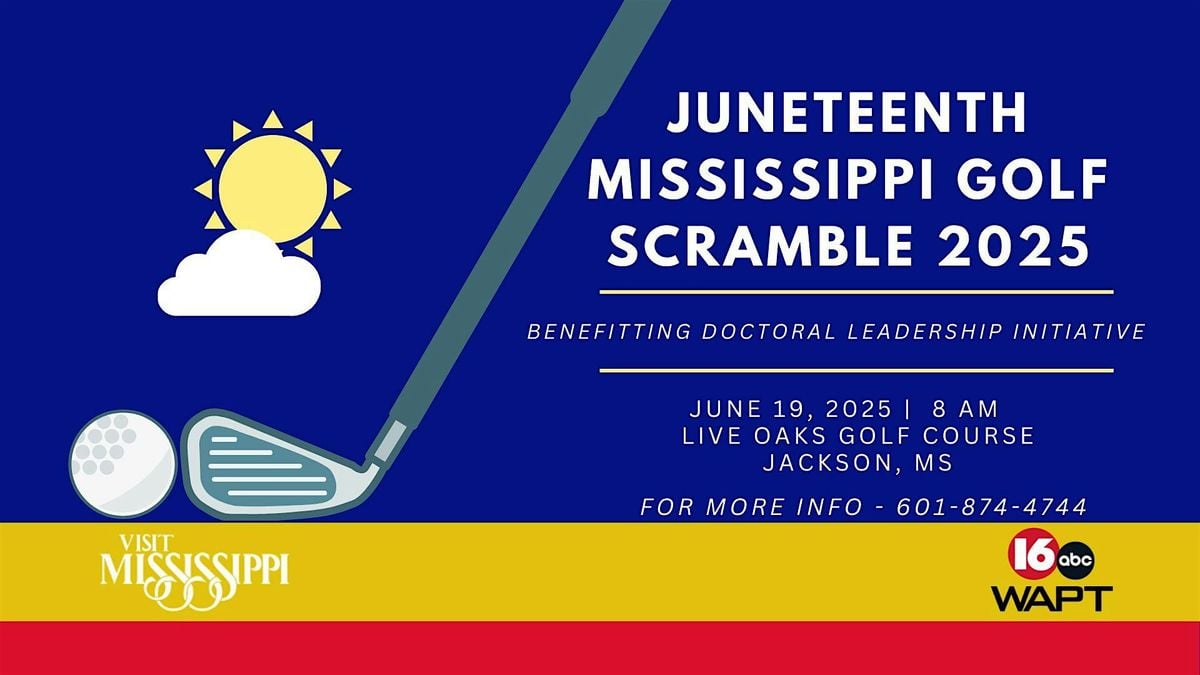 Juneteenth Mississippi Golf Scramble 2025, 19 June | Event in Jackson | AllEvents