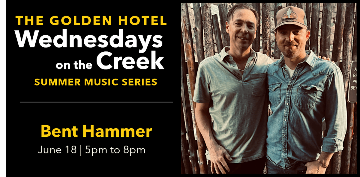 The Golden Hotel's Wednesdays on the Creek Summer Music Series, 18 June | Event in Golden | AllEvents