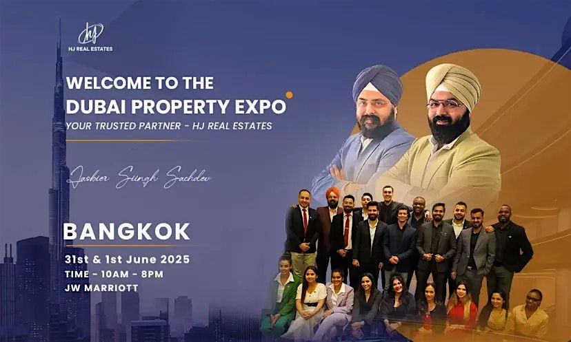 Upcoming Dubai Real Estate Event in Bangkok, 31 May | Event in Khet Khlong Toei | AllEvents