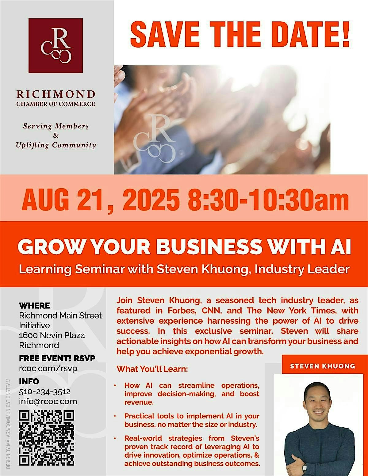 Grow Your Business with AI, 21 August | Event in Richmond | AllEvents