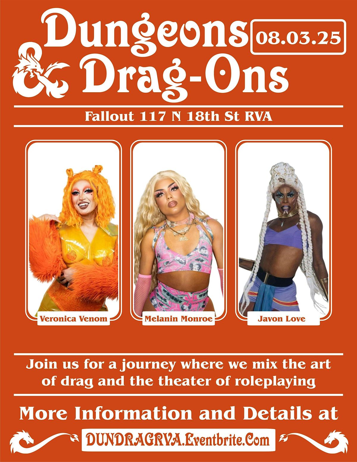 Dungeons & Drag Queens, 3 August | Event in Richmond | AllEvents