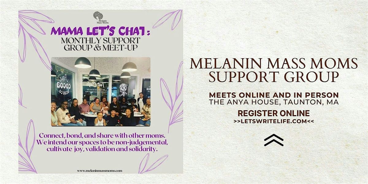 Melanin Mass Moms Support Group at The Anya House, 24 October | Event in Taunton | AllEvents