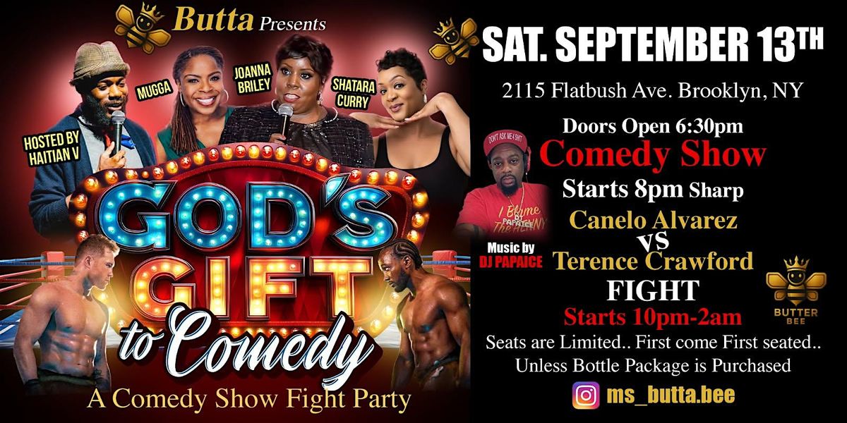 GODS GIFT TO COMEDY, 13 September | Event in Brooklyn | AllEvents