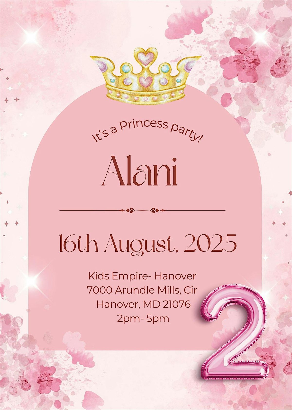 Alani is Turning 2, 16 August | Event in Severn | AllEvents