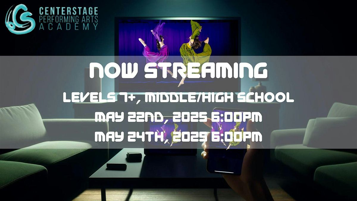Recital 2025 - Now Streaming - CenterStage PAA - Saturday 6:00 PM, 24 May | Event in Gallatin | AllEvents