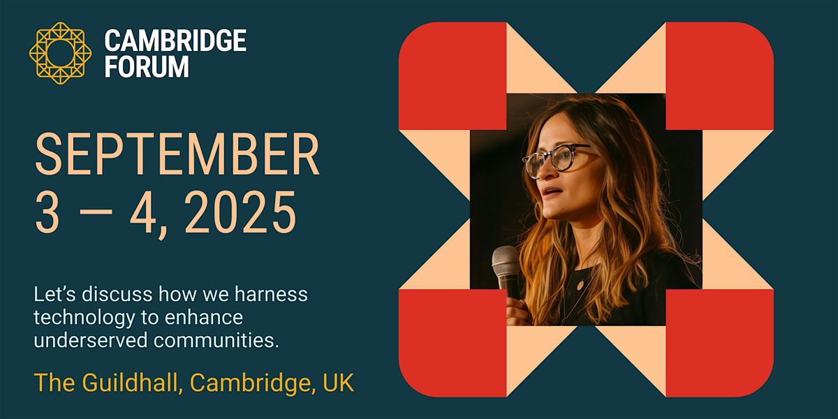 Cambridge Forum, 3 September | Event in Cambridge | AllEvents
