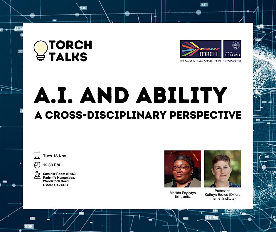 TORCH Talks: AI and Ability | Event in Oxford | AllEvents