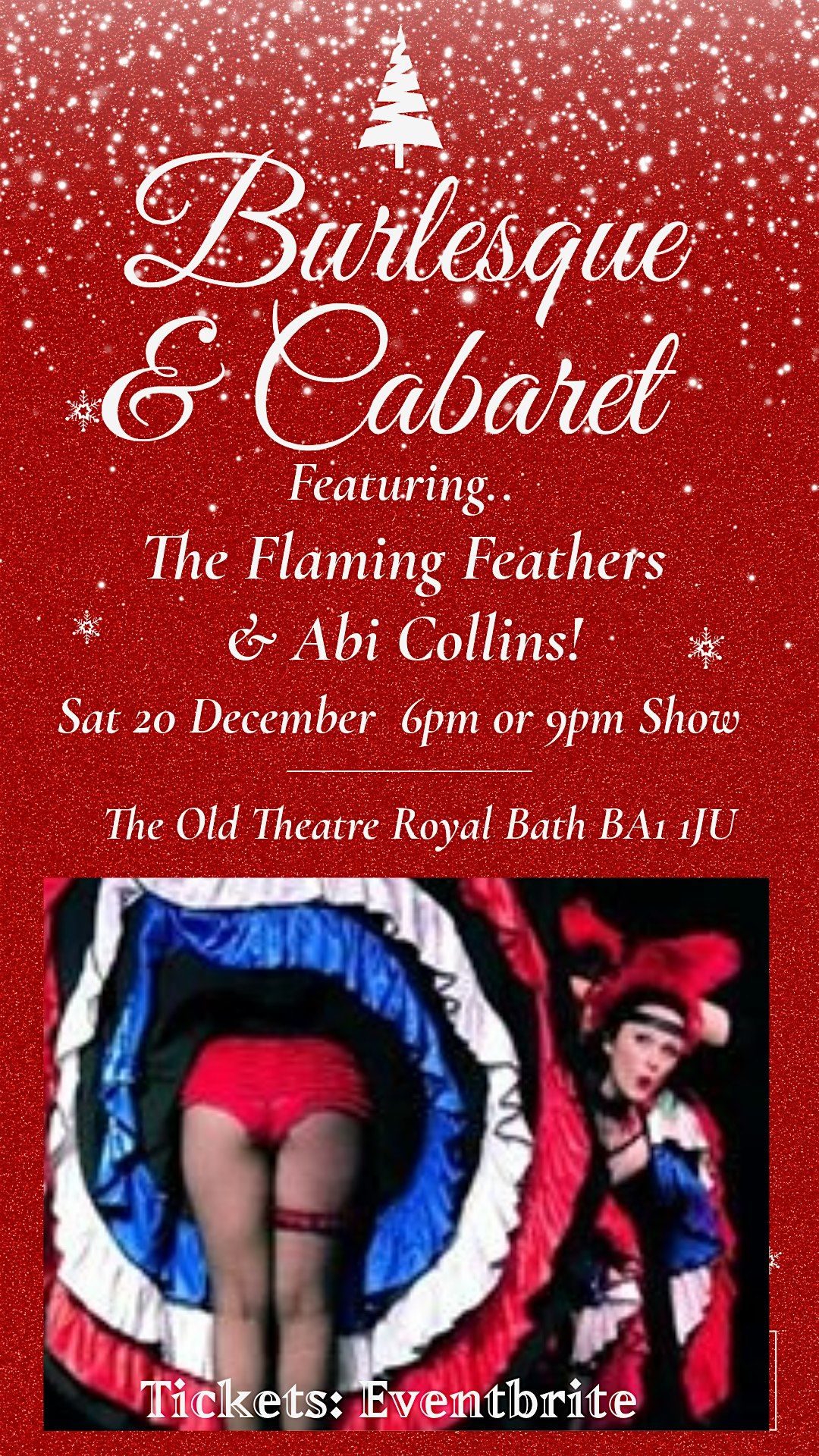 The Flaming Feathers Christmas Cabaret, 20 December | Event in Bath | AllEvents