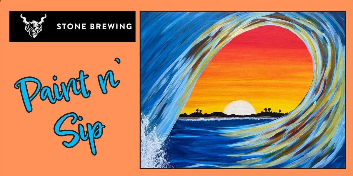 Ride the Barrel - Paint and Sip - Oceanside, 5 August | Event in Oceanside | AllEvents