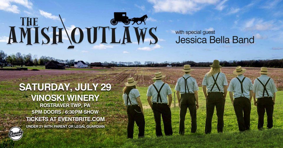The Amish Outlaws at Vinsoki Winery, Vinoski Winery, Sutersville, July