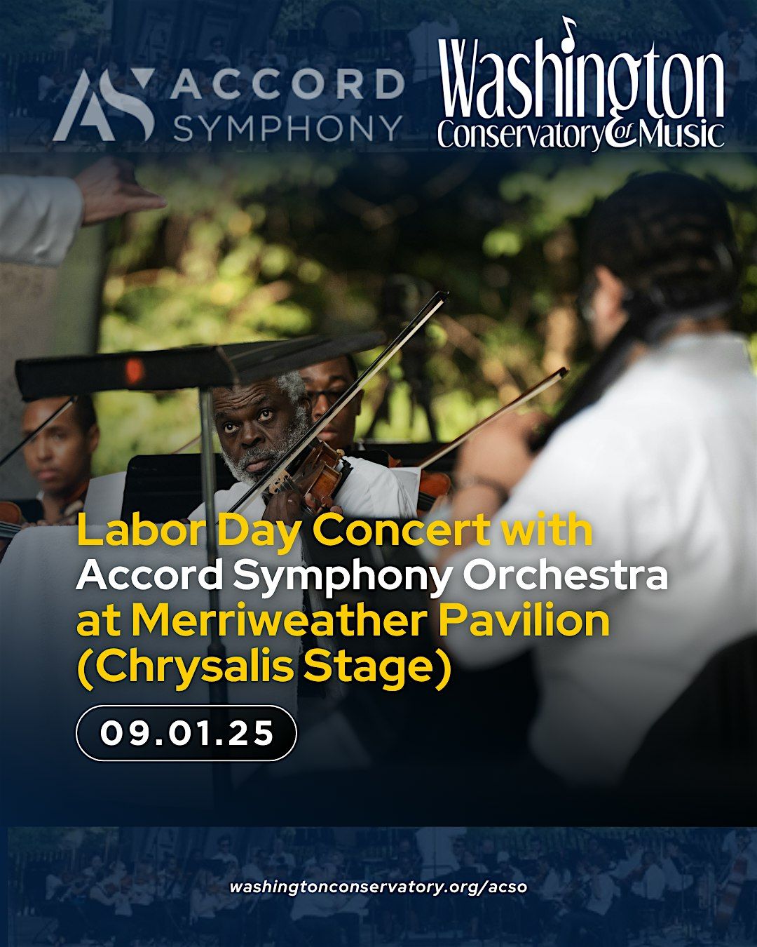 Labor Day Concert with Accord Symphony Orchestra at Merriweather Pavilion, 1 September | Event in Columbia