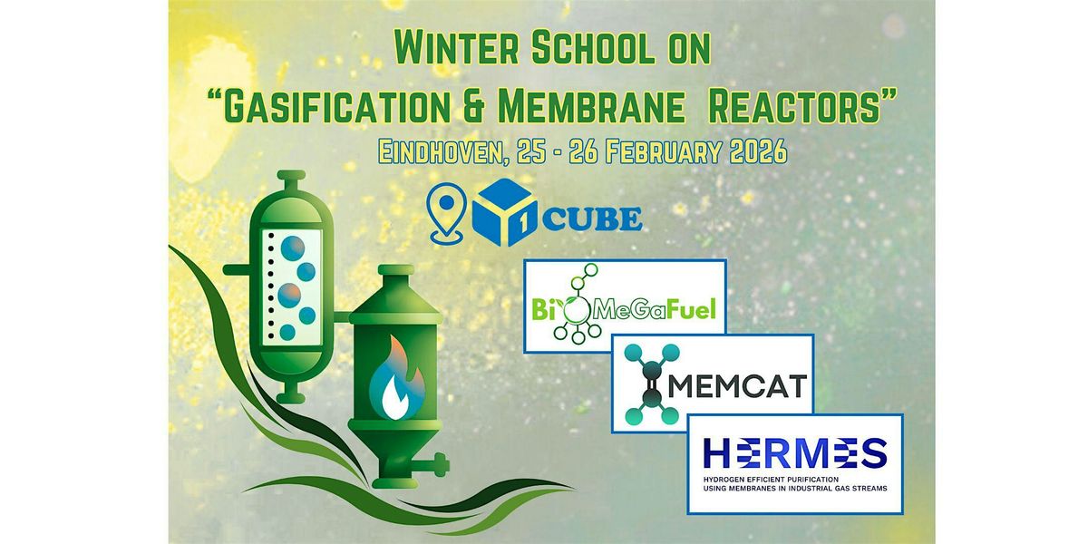 3rd ed. Winter School on "Gasification and Membrane Reactors, 25 February | Event in Eindhoven | AllEvents