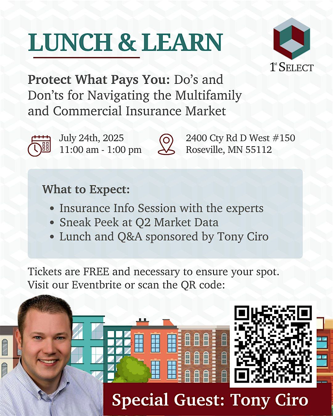Protect What Pays You: Do’s and Don’ts for Navigating The Insurance Market, 24 July | Event in New Brighton
