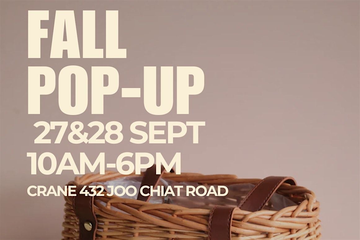 Fall Pop-Up, 27 September | Event in Bedok | AllEvents