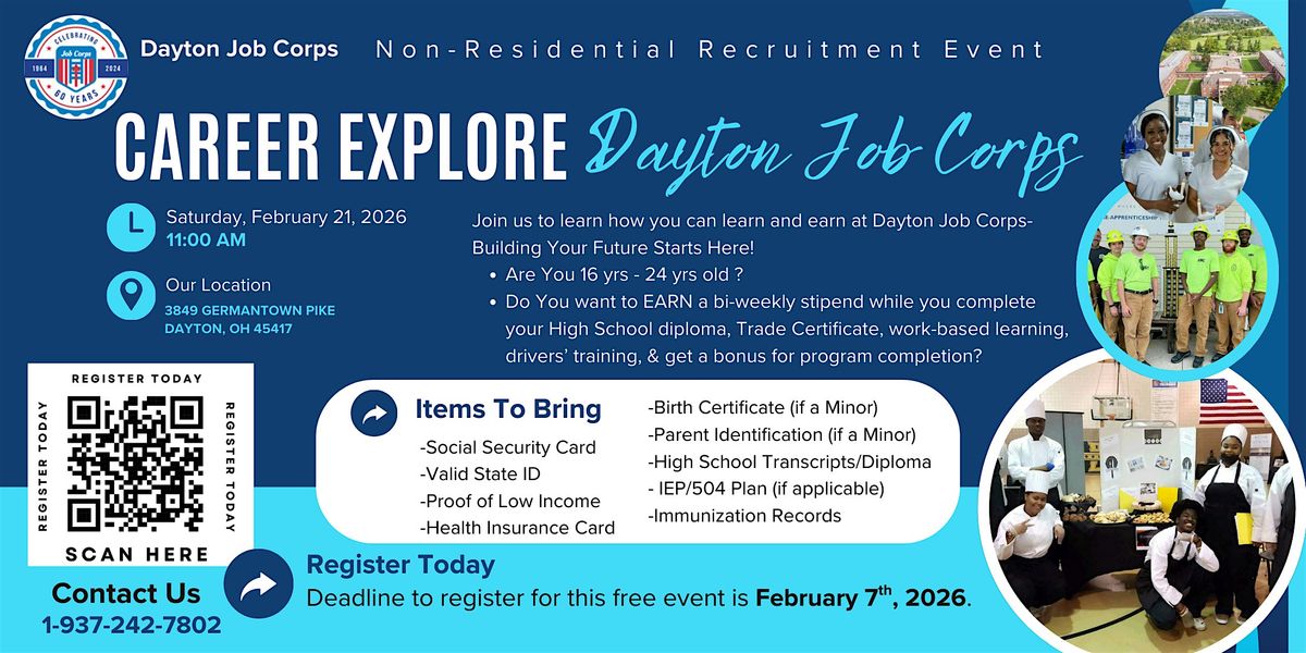 Career Explore  With Dayton Job Corps