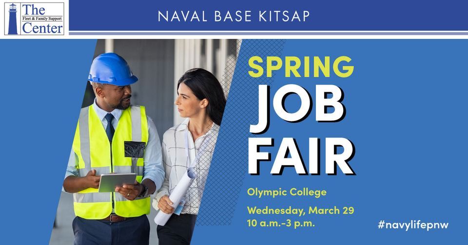 FFSC Spring Job Fair, Olympic College, Bremerton, 29 March 2023