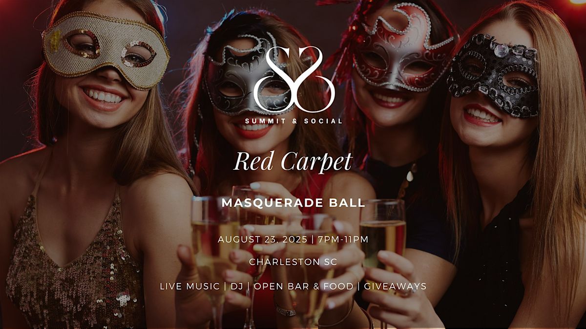 Red Carpet Masquerade Ball, 23 August | Event in Charleston | AllEvents