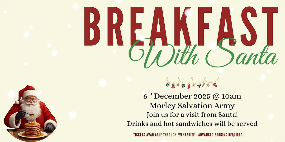 Breakfast With Santa!, 6 December | Event in Morley | AllEvents