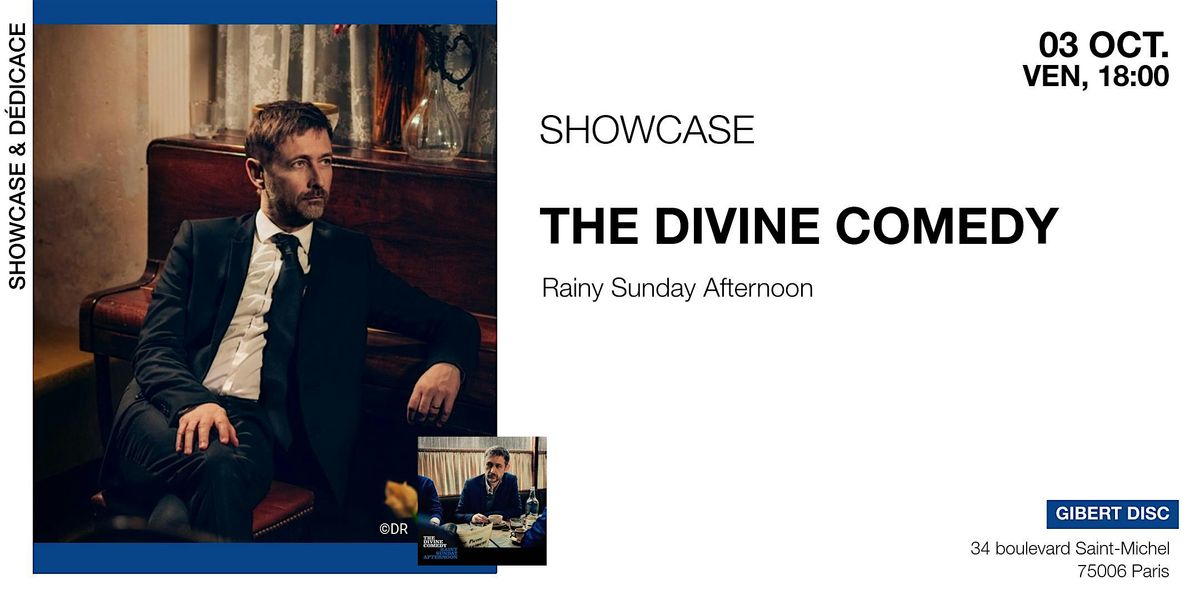 GIBERT showcase & dédicace : The Divine Comedy, 3 October | Event in Paris | AllEvents