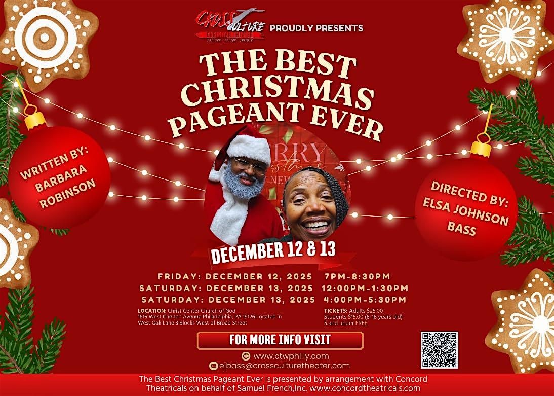 The Best Christmas Pageant Ever by Barbara Robinson, 12 December | Event in Philadelphia | AllEvents