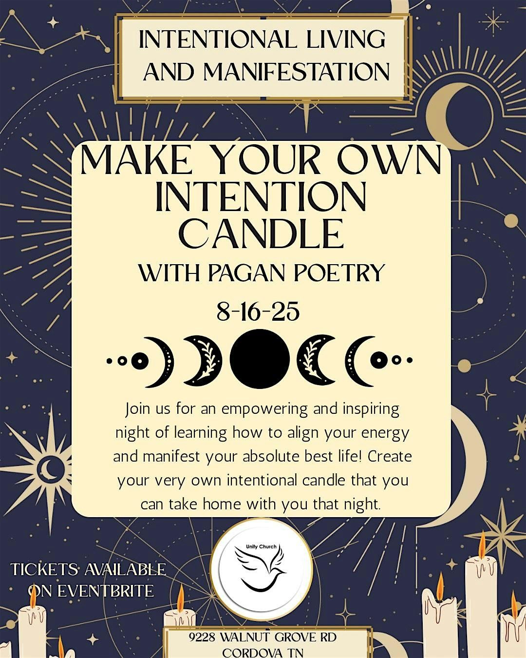 Make your own intention candle-Intentional living and manifestation, 16 August | Event in Cordova | AllEvents