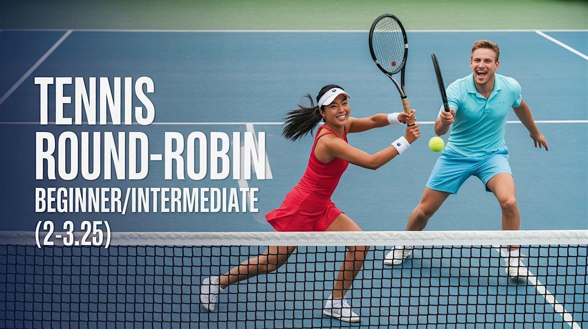 Tennis Round-Robin - Beginner/Intermediate (2-3.25), 1 November | Event in Brooklyn | AllEvents