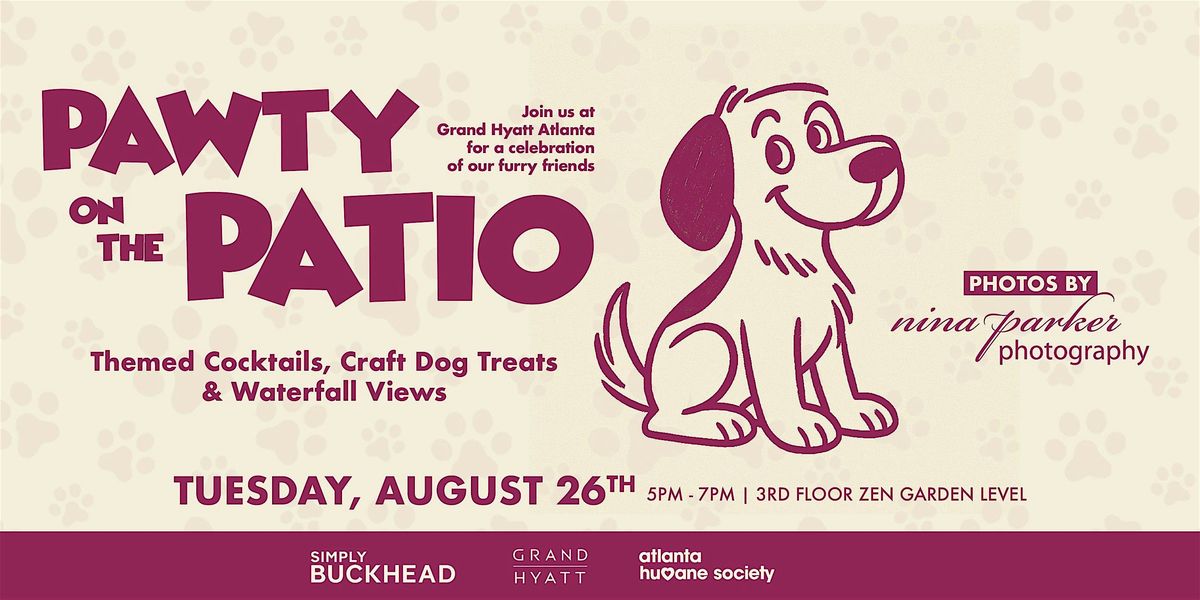 Pawty on the Patio, 26 August | Event in Atlanta | AllEvents