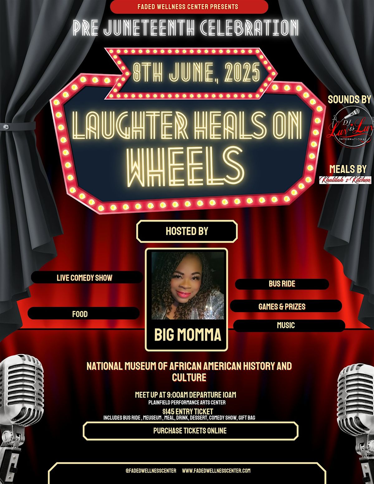 Laughter Heals on Wheels, 8 June | Event in Plainfield | AllEvents