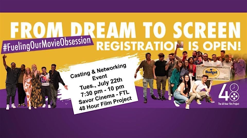 Film Networking & Casting Meet Up - 48 Hour Film Project Competition | Event in Fort Lauderdale | AllEvents